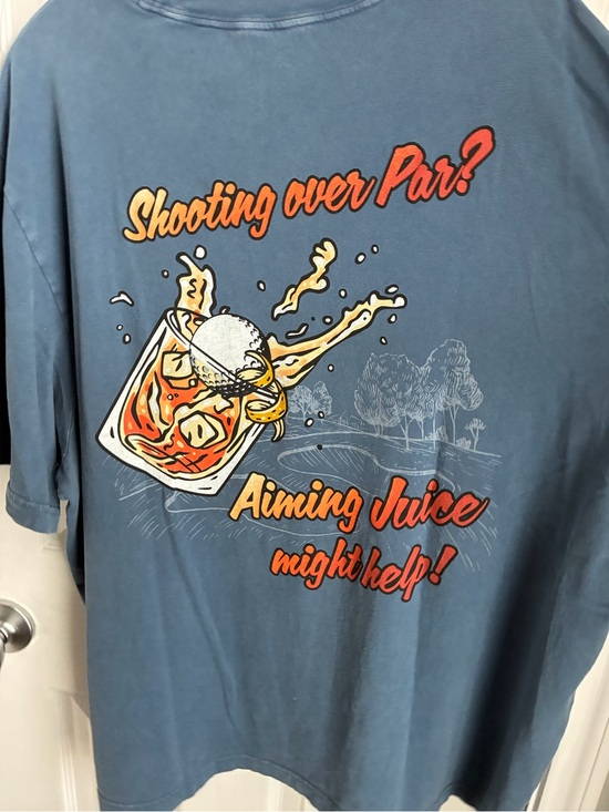 Abercrombie & Fitch Other - Cropped golf graphic Tee "Shooting Over Par?“